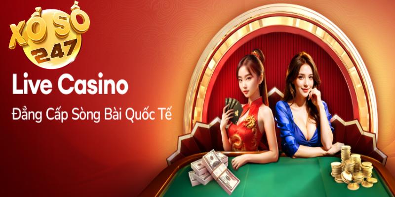 Live casino có dealer chuyên nghiệp, thân thiện